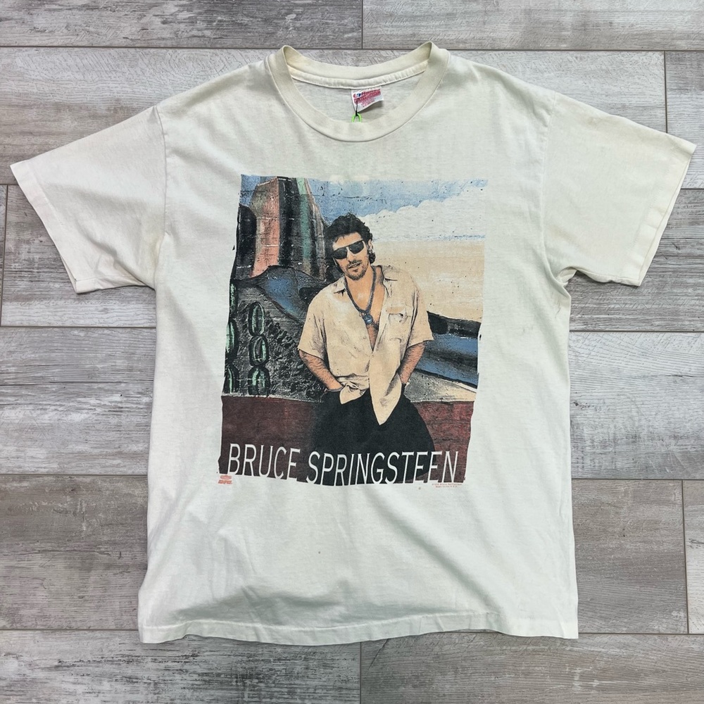 Vintage 1992 Bruce Springsteen Lucky Town Tee Shirt Size L